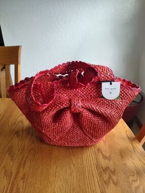Kate Spade X Target Raffia Bow Bag